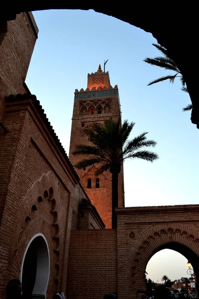 Lively Jemma Fna Πλατεία Στο Μαρακές Μαρόκο — Φωτογραφία Αρχείου