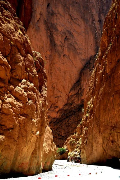 Todra Gorde Canyon Montagnes Maroc — Photo