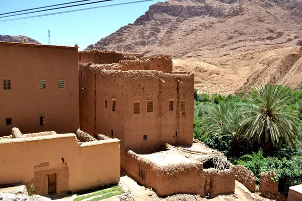 Traditional Moroccan Architecture Atlas Mountains — Stock Photo, Image