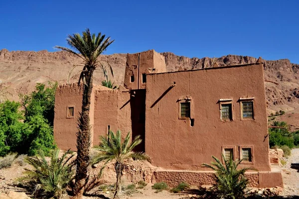 Traditional Moroccoan Architecture Atlas Mountains — Stock Photo, Image