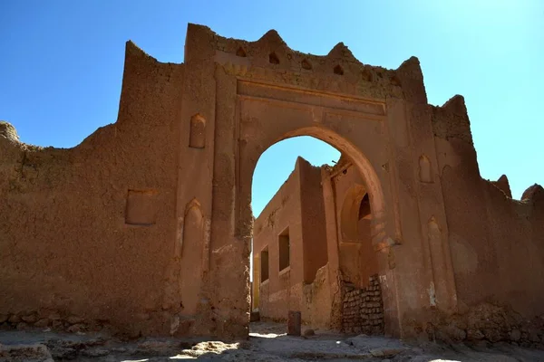 Arquitectura Tradicional Marroquí Las Montañas Del Atlas — Foto de Stock