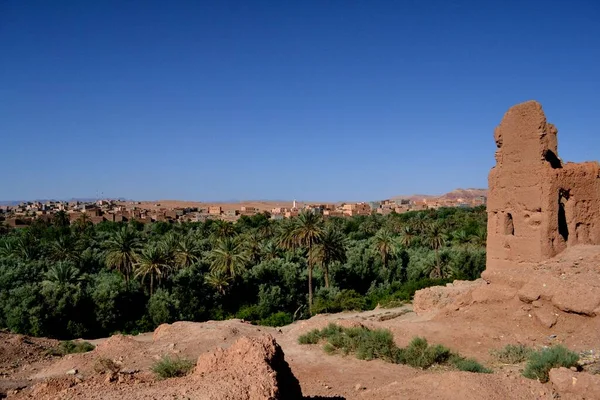 Arquitectura Tradicional Marroquí Las Montañas Del Atlas — Foto de Stock