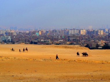 Gökyüzünden Sahra Çölü manzarası