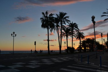 Gün batımında güzel huzurlu manzara, Güzel, Fransa