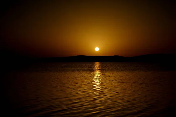 Nascer Sol Deserto Marrocos África — Fotografia de Stock