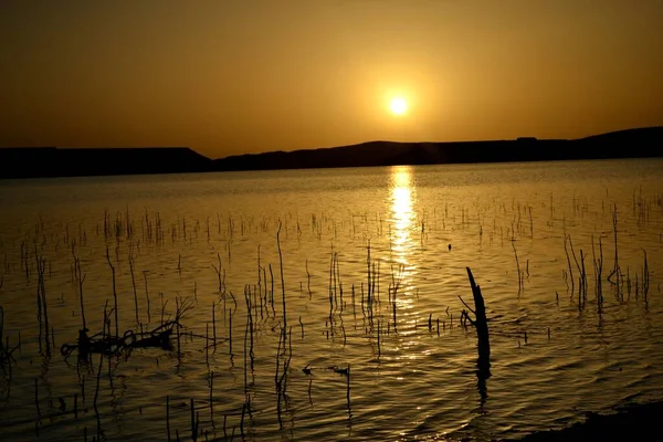 Sonnenaufgang Der Wüste Von Marokko Afrika — Stockfoto