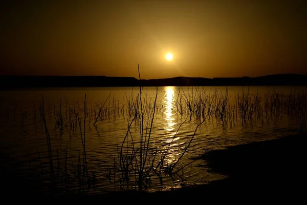 Sunrise Desert Morocco Africa — Stock Photo, Image