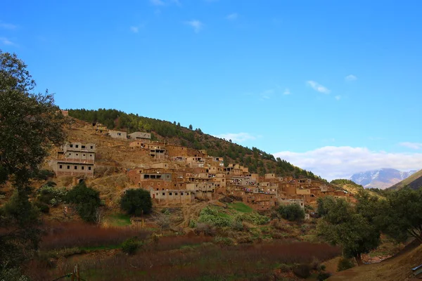 Ourika Vadisi Fas Güzel Dağlar — Stok fotoğraf