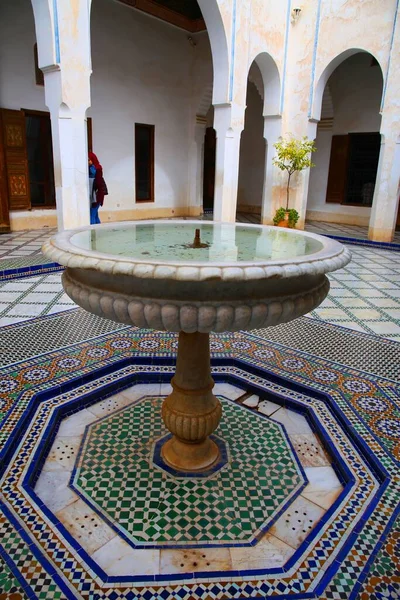 Belle Architecture Traditionnelle Marrakech Maroc — Photo