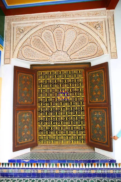 Hermosa Arquitectura Tradicional Marrakech Marruecos — Foto de Stock