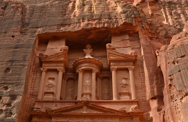 Ruines Trésor Petra — Photo