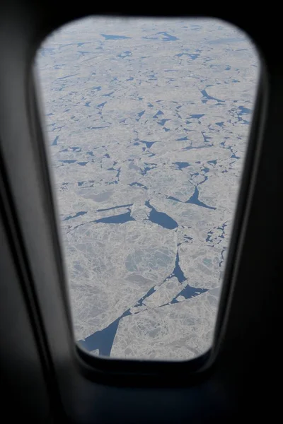 北极的空中景观 — 图库照片