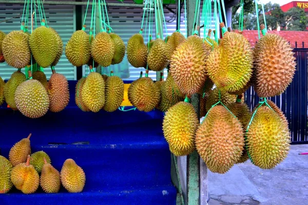 Fruits Durian Marché — Photo