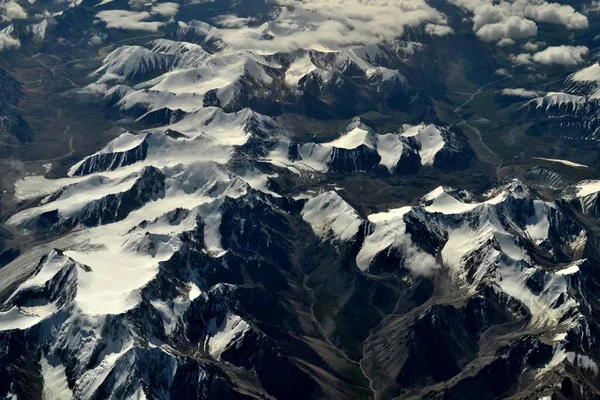 Aerial view of the Himalayas, Asia