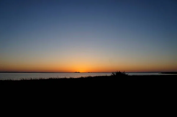 Belle Vue Sur Lac Salé Oasis Siwa Egypte — Photo