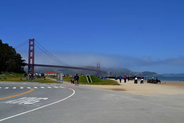 Bella Vista Sulla Baia San Francisco California — Foto Stock