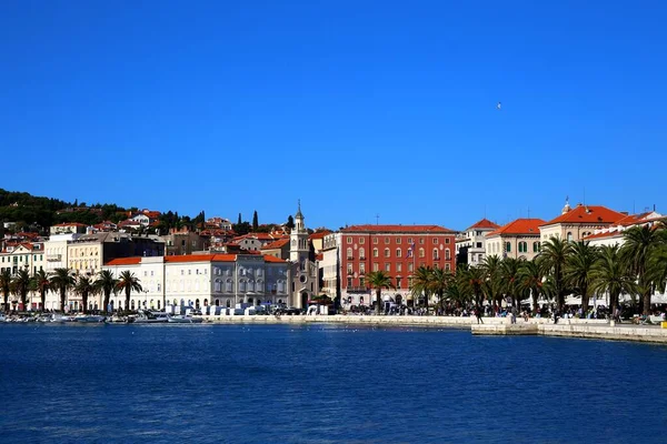 Hırvatistan Güzel Split Kasabası — Stok fotoğraf