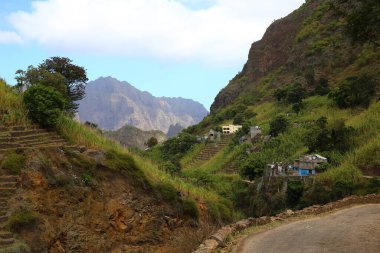 Güzel ada Santo Antao, Cape Verde
