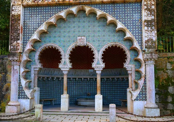 Gyönyörű Mór Stílusú Építészet Sintra Portugália — Stock Fotó