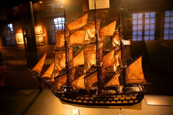 Beautiful Traditional Miniature Ship — Stock Photo, Image