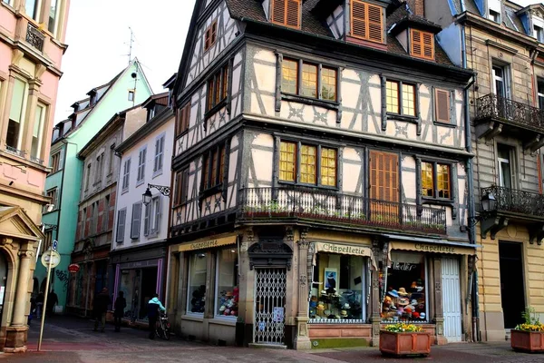 Ville Colorée Colmar Alsace France — Photo
