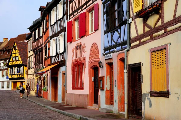 Colorido Cidade Colmar Alsácia França — Fotografia de Stock