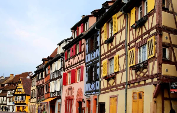 Colorido Cidade Colmar Alsácia França — Fotografia de Stock