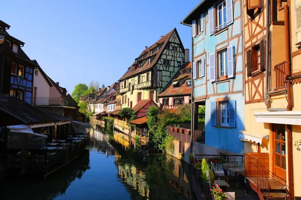 Colorido Cidade Colmar Alsácia França — Fotografia de Stock