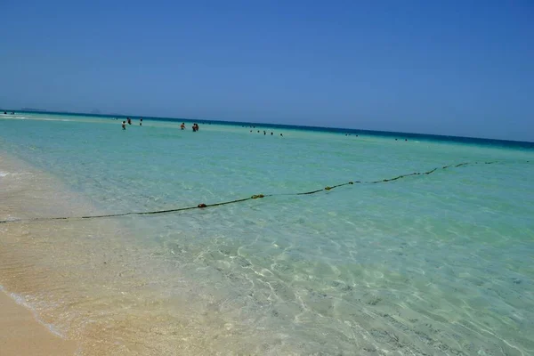 Bella Spiaggia Dubai Emirati Arabi Uniti — Foto Stock