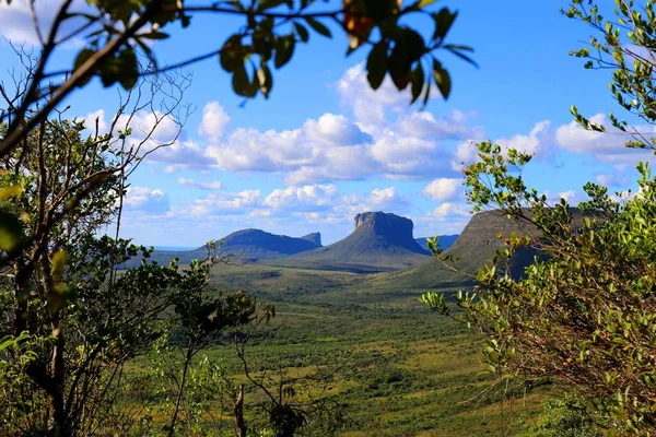 Brezilya 'daki Chapada Diamantina' nın masa dağları