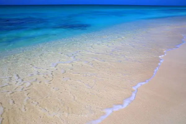 Tropická Exotická Pláž Karibském Ostrově Antigui Barbudě — Stock fotografie