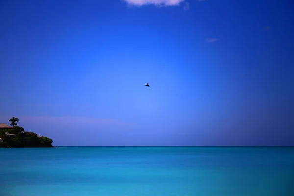 Tropisch Exotisch Strand Een Caribisch Eiland Antigua Barbuda — Stockfoto