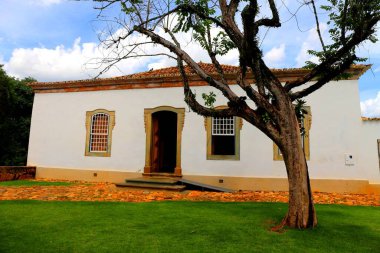 Koloni kasabası Tiradentes 'in manzarası