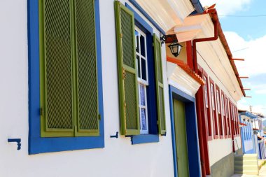 Koloni kasabası Ouro Preto, Minas Gerais, Brezilya
