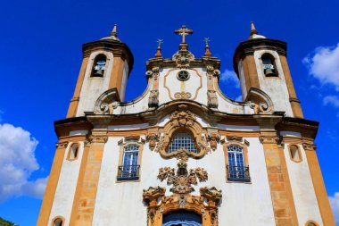 Koloni kasabası Ouro Preto, Minas Gerais, Brezilya