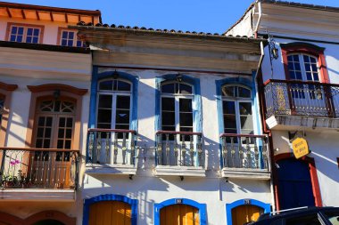 Koloni kasabası Ouro Preto, Minas Gerias