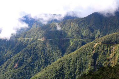 Kuzey Yungas Yolu, Bolivya