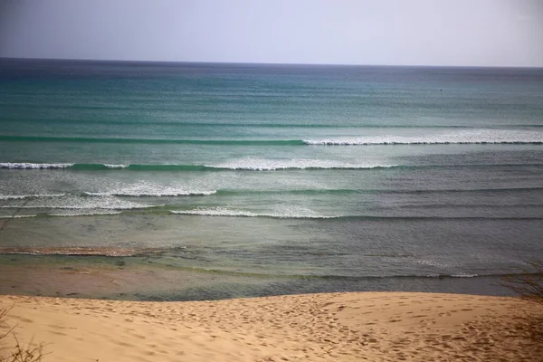 Bellissima Spiaggia Boavista Capo Verde — Foto Stock