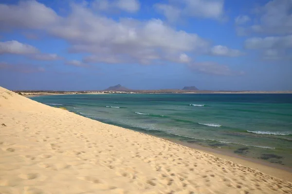 Prachtig Strand Boavista Kaapverdië — Stockfoto