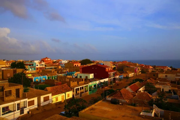 Ville Colorée Vila Maio Cap Vert — Photo