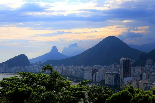 Vista Panorâmica Rio Janeiro Brasil — Fotografia de Stock