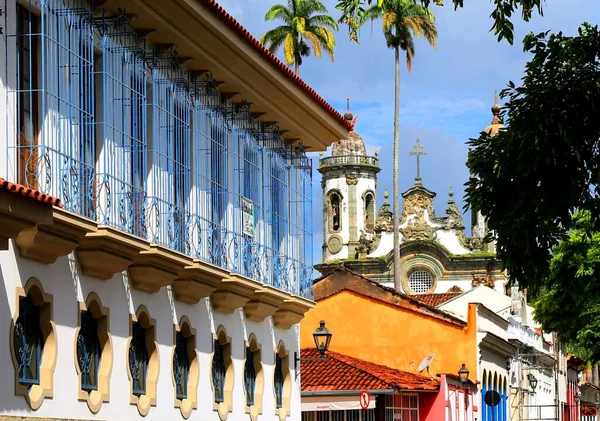 Beautiful colonial town of Sao Joao del Rei, state of Minas Gerais in Brazil