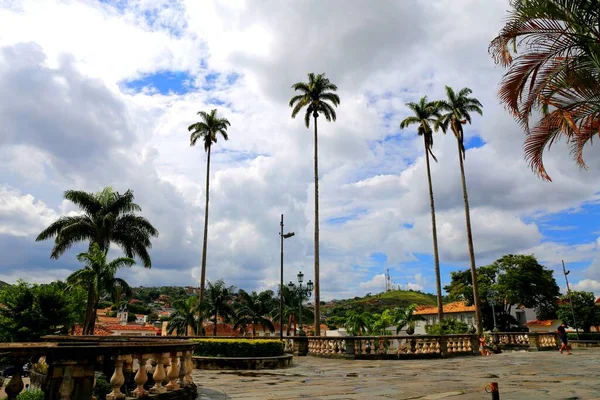 Renkli koloni kasabası Sao Joao del Rei, Brezilya