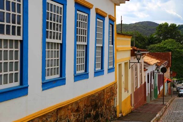 ブラジル サンパウロのカラフルな植民地時代の町 Joao Del Rei — ストック写真