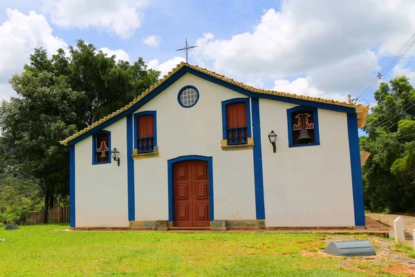 Schöne Architektur Der Kolonialstadt Tiradentes Minas Gerais Brasilien — Stockfoto