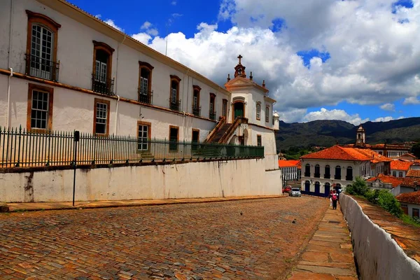 ブラジル ミナスジェライス州オウロ プレトの植民地時代の町 — ストック写真