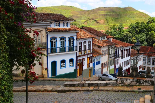 ブラジル ミナスジェライス州オウロ プレトの植民地時代の町 — ストック写真