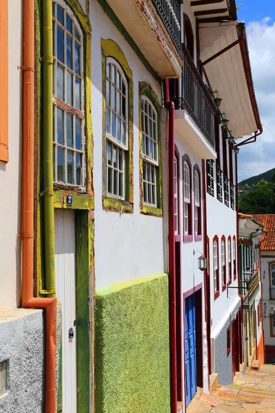 Koloni Kasabası Ouro Preto Minas Gerais Brezilya — Stok fotoğraf