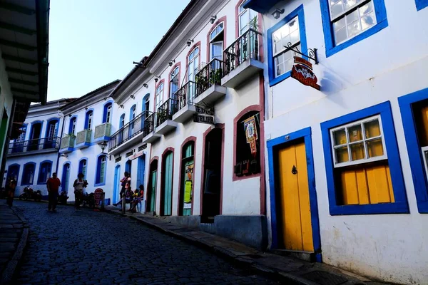 巴西米纳斯吉拉斯州Ouro Preto殖民地城镇 — 图库照片