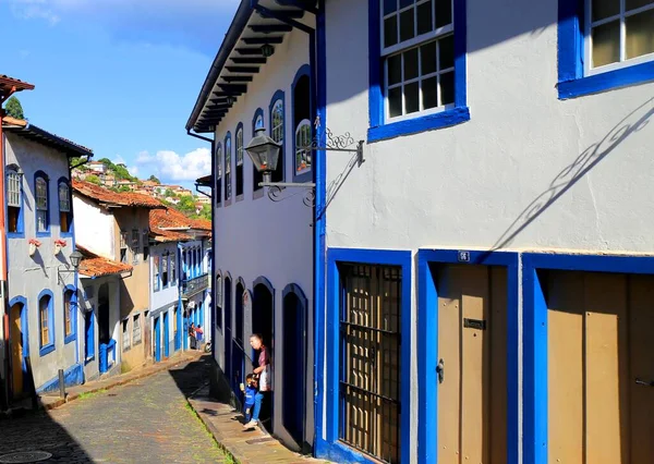 Koloniala Staden Ouro Preto Minas Gerais Brasilien — Stockfoto